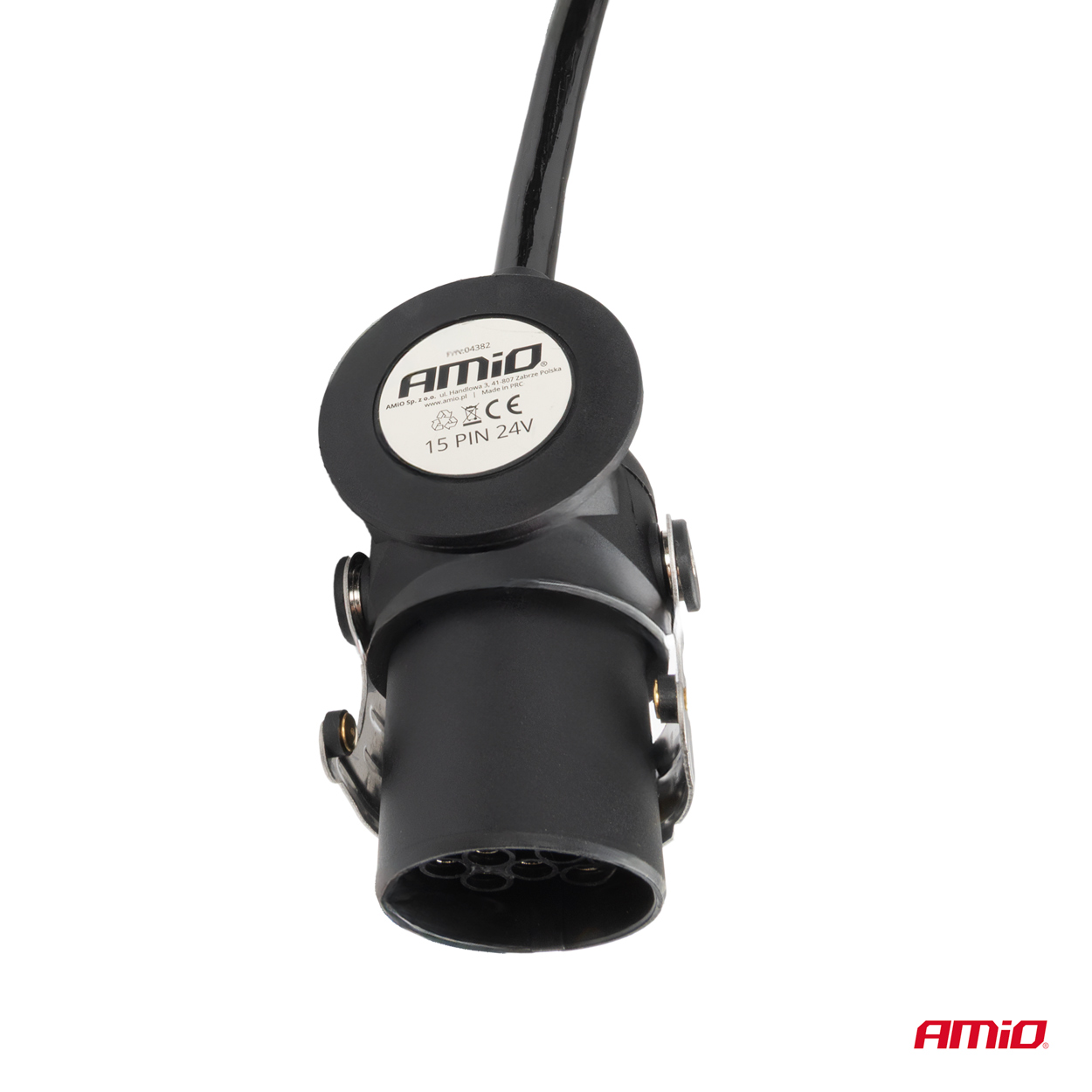 Cable de muelle TIR 2x 15 PIN 5m 24V AMIO-04382 4 Cable de muelle TIR 2x 15 PIN 5m 24V AMIO-04382
