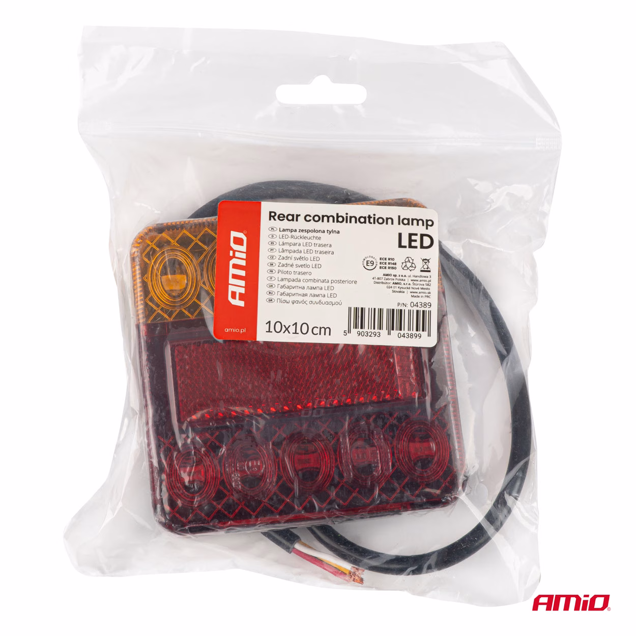 Lámpara LED trasera AMIO-04389