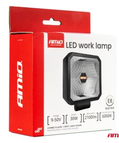 Lámpara de trabajo 30W COMBO 12V 24V AMIO-04394