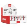 Juego de bombillas halógenas H7 12V 55W filtro UV (E8) 30pcs. AMIO-04399 3 Juego de bombillas halógenas H7 12V 55W filtro UV (E8) 30pcs. AMIO-04399