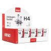 Juego de bombillas halógenas H4 12V 60/55W filtro UV (E8) 20pcs. AMIO-04401