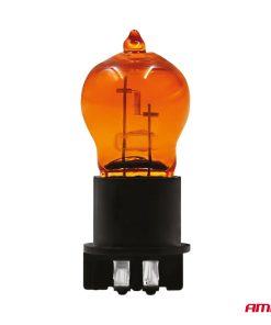 Bombilla halógena PWY24W WP3.3x14.5-4 Amber 12V 24W AMIO-04410