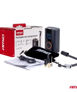 Compresor de aire inalámbrico LED 40W USB-C ACOMP-25 AMIO-04414