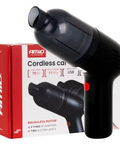 Aspirador inalámbrico para coche 70W 11kPa USB-C VC-08 HEPA AMIO-04416
