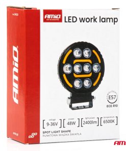 Lámpara de Trabajo AWL80 48W 2400LM 12V 24V AMIO-04424 17 Lámpara de Trabajo AWL80 48W 2400LM 12V 24V AMIO-04424