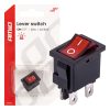Interruptor de palanca con luz roja 20 A 12 V 24 V AMIO-04440