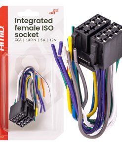 Conector ISO hembra integrado CCA 13 pines 5 A 12 V AMIO-04441