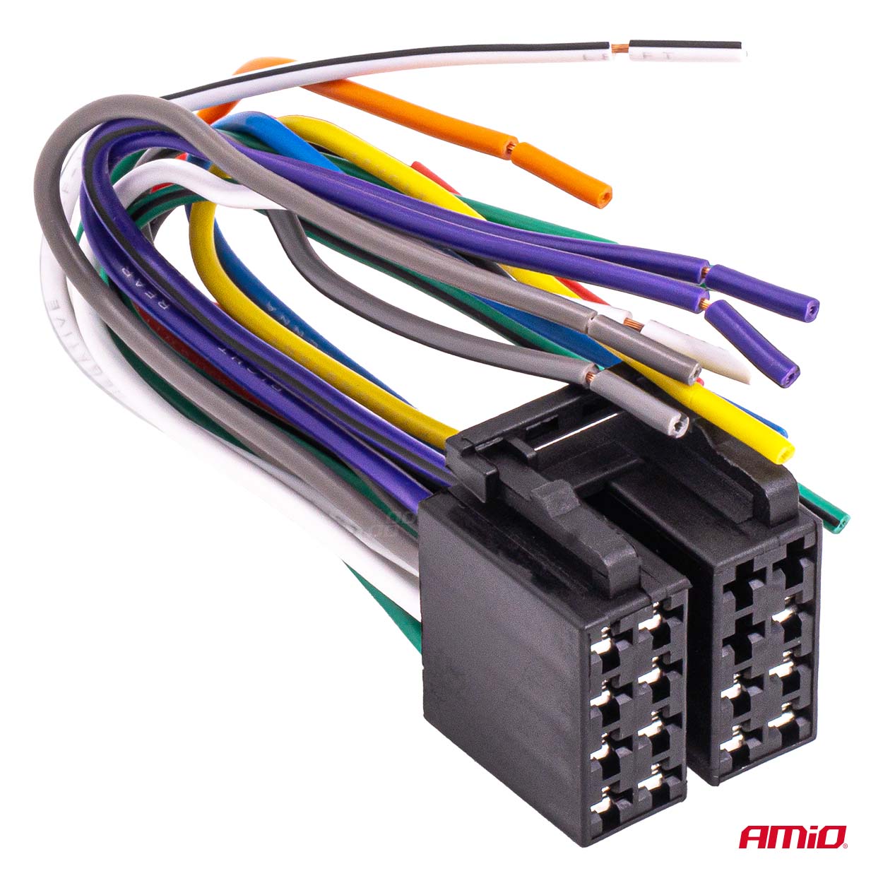 Conector ISO hembra integrado CCA 13 pines 5 A 12 V AMIO-04441 2 Conector ISO hembra integrado CCA 13 pines 5 A 12 V AMIO-04441