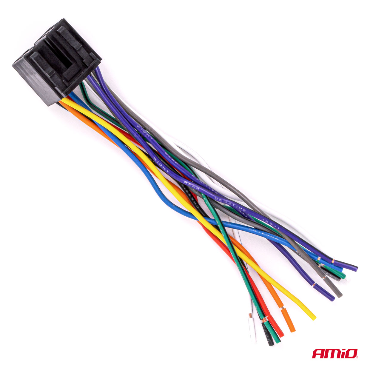 Conector ISO hembra integrado CCA 13 pines 5 A 12 V AMIO-04441 4 Conector ISO hembra integrado CCA 13 pines 5 A 12 V AMIO-04441