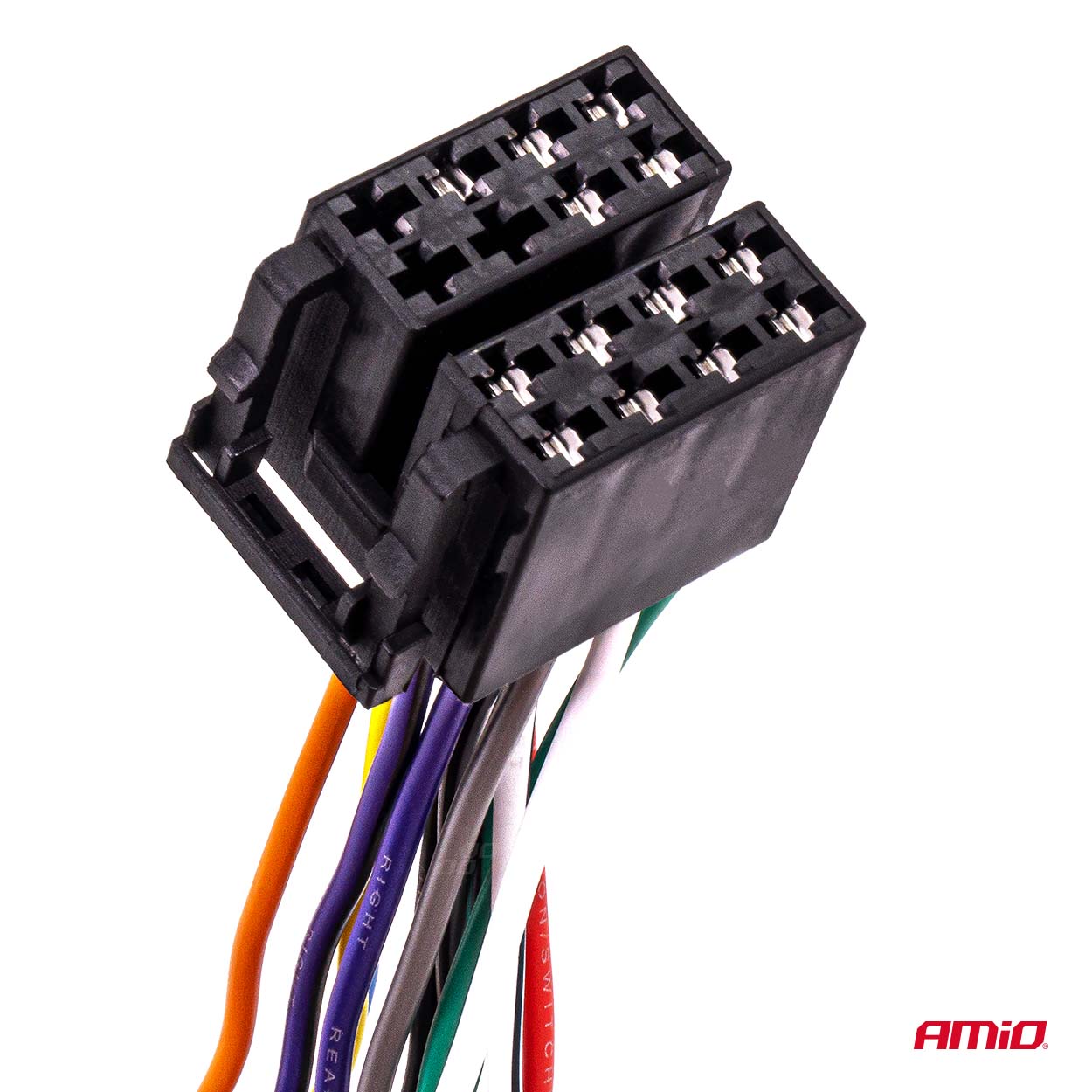 Conector ISO hembra integrado CCA 13 pines 5 A 12 V AMIO-04441 3 Conector ISO hembra integrado CCA 13 pines 5 A 12 V AMIO-04441