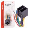 Conector ISO macho integrado CCA 13PIN 5A 12V AMIO-04445 5 Conector ISO macho integrado CCA 13PIN 5A 12V AMIO-04445