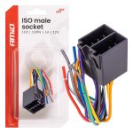 Conector ISO macho integrado CCA 13PIN 5A 12V AMIO-04445