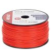 Cable de altavoz unipolar CCA 1x0.75mm2 100m 3.75A 12/230V AMIO-04450