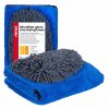 Guante de microfibra y toalla de secado 94/800gsm 20x26/60x90cm AMIO-04489