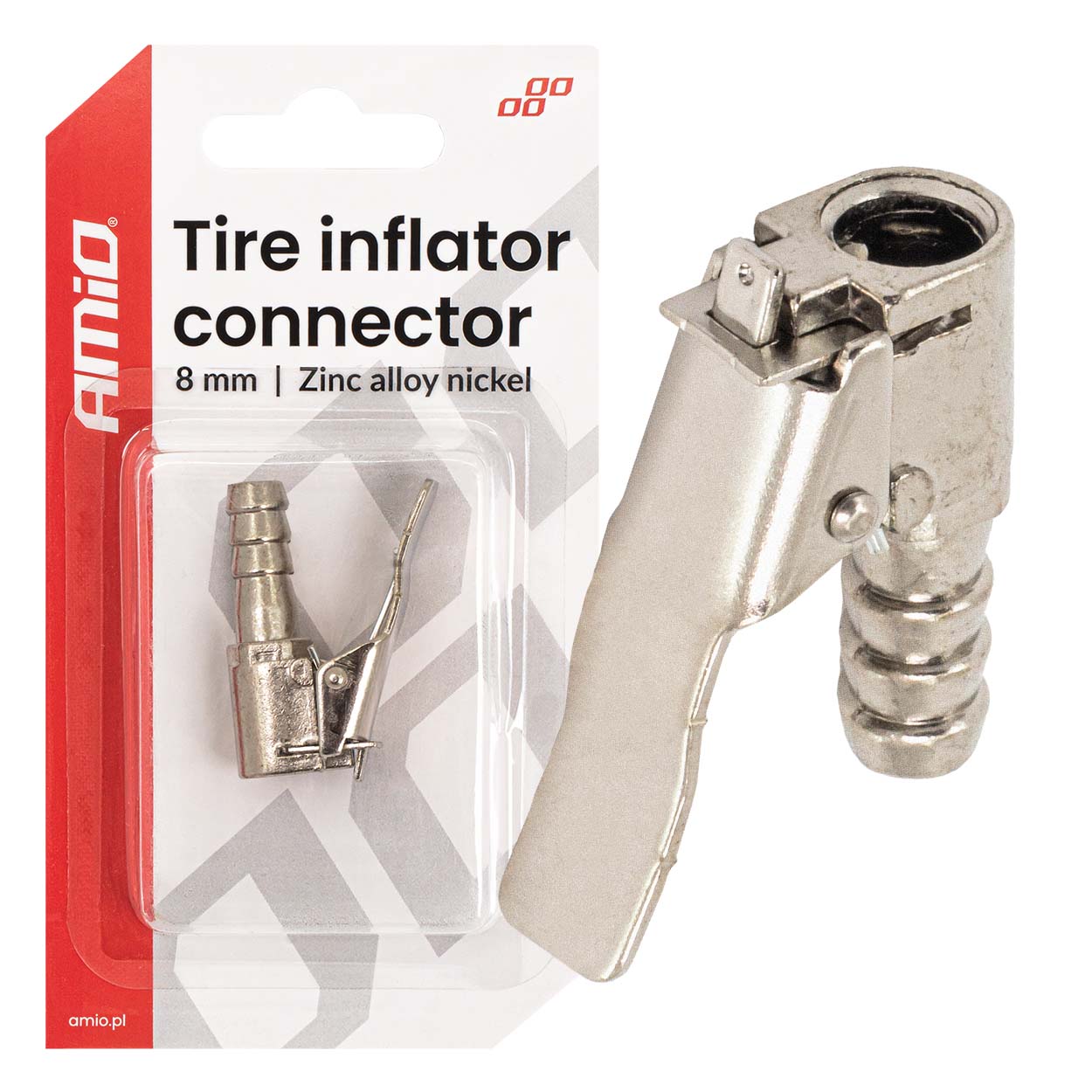 Adaptador de compresor 8 mm AMIO-04496 1 Adaptador de compresor 8 mm AMIO-04496