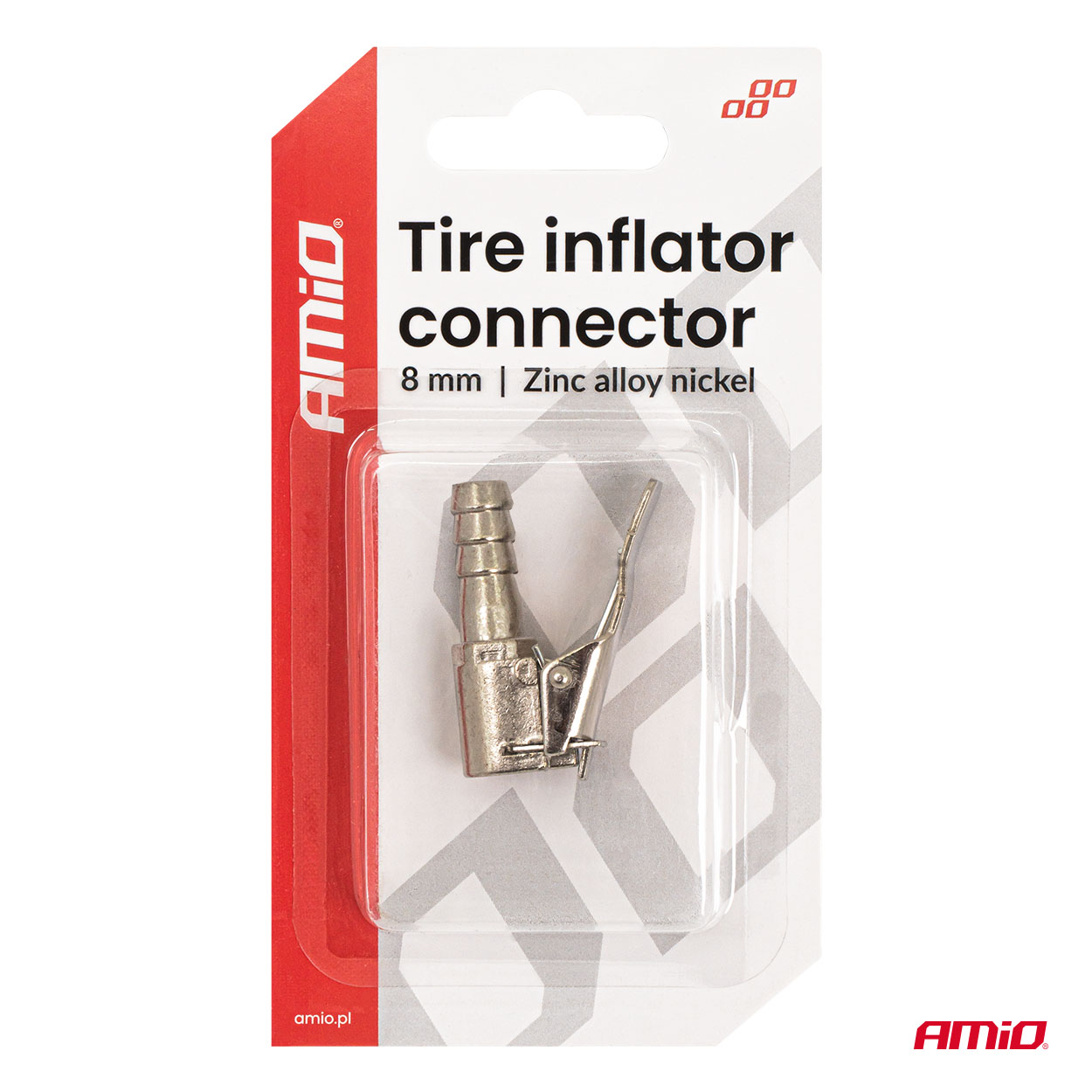Adaptador de compresor 8 mm AMIO-04496 4 Adaptador de compresor 8 mm AMIO-04496