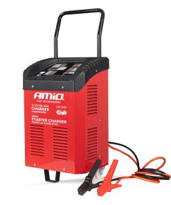 Arrancador de coche con función de cargador de batería máx. 40 A 12 V 24 V arranque 300 A AMIO-04500