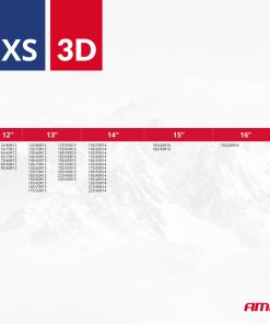Cadenas de nieve textiles 3D XS EN16662-1 Önorm V5121 2 ud AMIO-04506