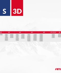 Cadenas de nieve textiles 3D S EN16662-1 Önorm V5121 2 ud AMIO-04507