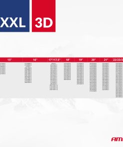 Cadenas de nieve textiles 3D XXL EN16662-1 Önorm V5121 2 ud AMIO-04511