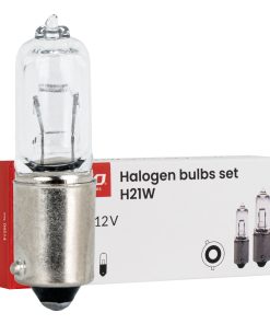 Bombillas halógenas H21W 12V 21W BAY9s 10 uds. AMIO-04514
