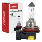 Bombilla halógena H8 12V 35W PGJ19-1 AMIO-04516