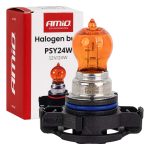 Bombilla halógena PSY24W 12V 24W PG20-4 AMBER AMIO-04519
