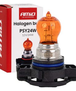 Bombilla halógena PSY24W 12V 24W PG20-4 AMBER AMIO-04519