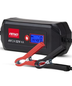 Cargador de batería digital STD GEL AGM WET MAX 4A 6/12V AMIO-04523