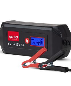 Cargador de batería digital STD GEL AGM WET MAX 6A 6/12V AMIO-04524