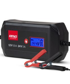 Cargador de batería digital STD GEL AGM WET MAX 10A 12/24V AMIO-04525