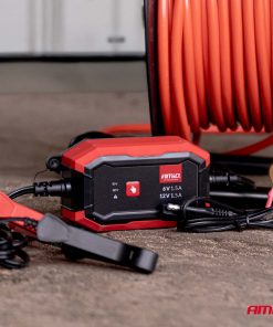 Cargador de batería digital AGM GEL STD LiFePo4 MAX 1,5A 6/12V AMIO-04526