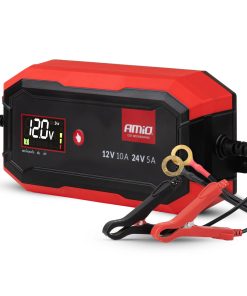 Cargador de batería digital AGM GEL STD LiFePo4 MAX 10A 12/24V PRO AMIO-04528