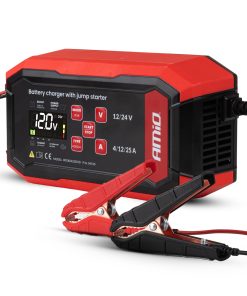 Cargador de batería digital BOOST AGM GEL STD LiFePo4 MAX 25A 12/24V PRO AMIO-04530
