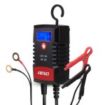 Cargador de batería digital AGM GEL STD LiFePo4 MAX 4A 6/12V PRO HOOK AMIO-04531