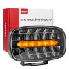 Faro LED de largo alcance con función de luces de posición 109W 12V 24V AMIO-04535 2 Faro LED de largo alcance con función de luces de posición 109W 12V 24V AMIO-04535