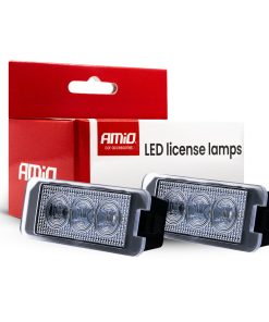 Luz de matrícula LED CLP12 HP MAN, SEAT, VW AMIO-04553