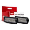 Luz de matrícula LED CLP12 MAN, SEAT, VW AMIO-04554
