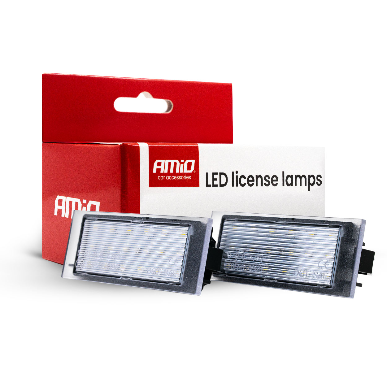 Luz de matrícula LED CLP23 DACIA, MERCEDES-BENZ, NISSAN, OPEL, RENAULT AMIO-04566 1 Luz de matrícula LED CLP23 DACIA, MERCEDES-BENZ, NISSAN, OPEL, RENAULT AMIO-04566