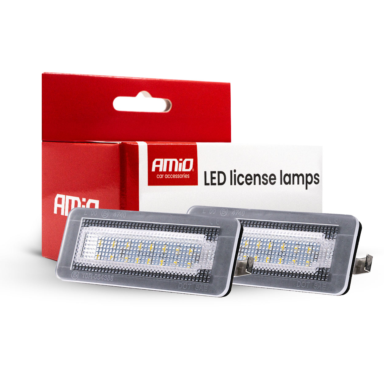 Luz de matrícula LED CLP25 SMART AMIO-04568 1 Luz de matrícula LED CLP25 SMART AMIO-04568