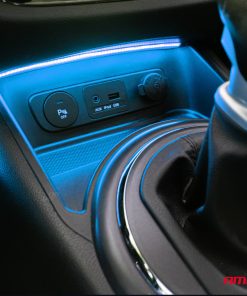 Tiras LED para COB coche azul 2x30 cm 12 V AMIO-04571