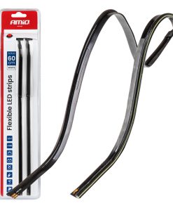 Tiras LED COB laterales para coche blanco 2x30 cm 12 V AMIO-04575