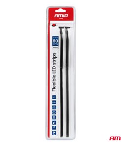 Tiras LED COB laterales para coche blanco 2x30 cm 12 V AMIO-04575