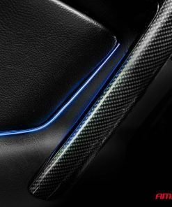 Tiras LED COB laterales para coche azul 2x30 cm 12 V AMIO-04578