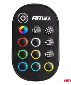 Tiras LED COB para coche con control remoto multicolor RGB 2x30 cm 12 V AMIO-04579 13 Tiras LED COB para coche con control remoto multicolor RGB 2x30 cm 12 V AMIO-04579