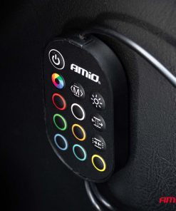 Tiras LED COB para coche con control remoto multicolor RGB 2x30 cm 12 V AMIO-04579 17 Tiras LED COB para coche con control remoto multicolor RGB 2x30 cm 12 V AMIO-04579