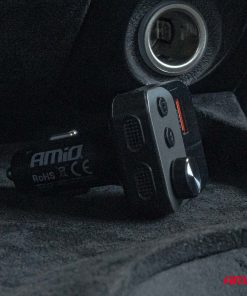 Transmisor FM 1×USB-A 1×USB-C 12V 24V AMIO-04647 12 Transmisor FM 1×USB-A 1×USB-C 12V 24V AMIO-04647