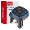 Transmisor FM 2×USB-A 12V 24V AMIO-04648