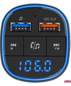 Transmisor FM 2×USB-A 12V 24V AMIO-04648 17 Transmisor FM 2×USB-A 12V 24V AMIO-04648