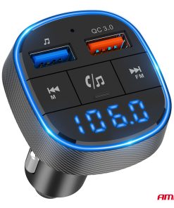 Transmisor FM 2×USB-A 12V 24V AMIO-04648 22 Transmisor FM 2×USB-A 12V 24V AMIO-04648